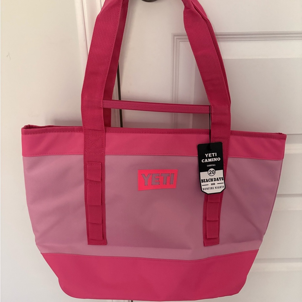 NOT FOR SALE YETI Two-Tone Pink Tote Bag